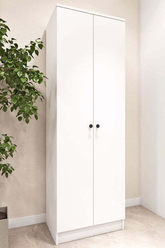 Ases E53 Çok Amaçlı Dolap Mutfak Dolabı , Banyo Dolabı , Kiler Dolabı Beyaz